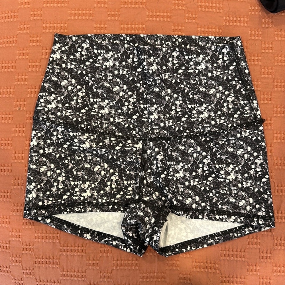 Lululemon High Waist Biker Shorts